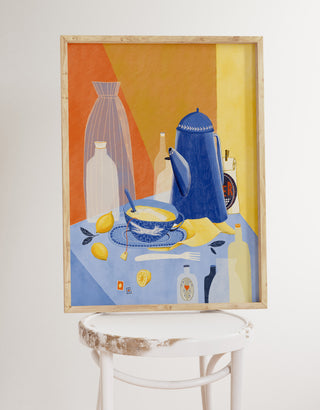 Lemon Tea plakat