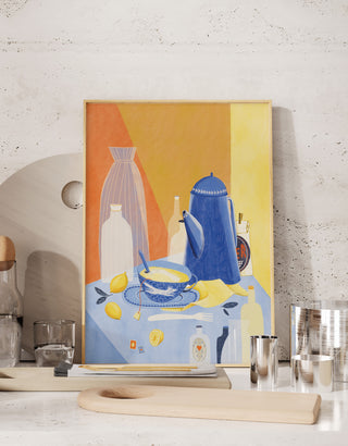 Lemon Tea plakat
